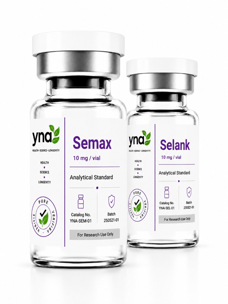 Selank10 + Semax10 Vial